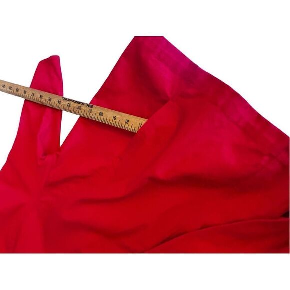 Chicos red cape style jacket  size 0 = 4-6 - Picture 3 of 15